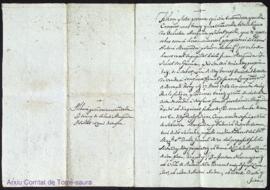 Albará per vendrer una viña vella y tancas de Sebastia Masquida y Salort al camí de Son Fee