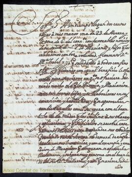 Carta emesa per Maria Nadal i Despujol adreçada a Jaime Olives i Nadal