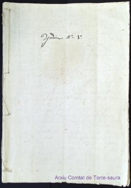 Yndice nº 1. Yndice de las escrituras y documentos públicos clasificados que obran en el archivo ...