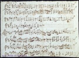 Partitura musical per a baix