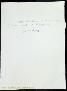 Còpies autentificades davant notari del llibre de cartes reials i privilegis concedits als menorq...